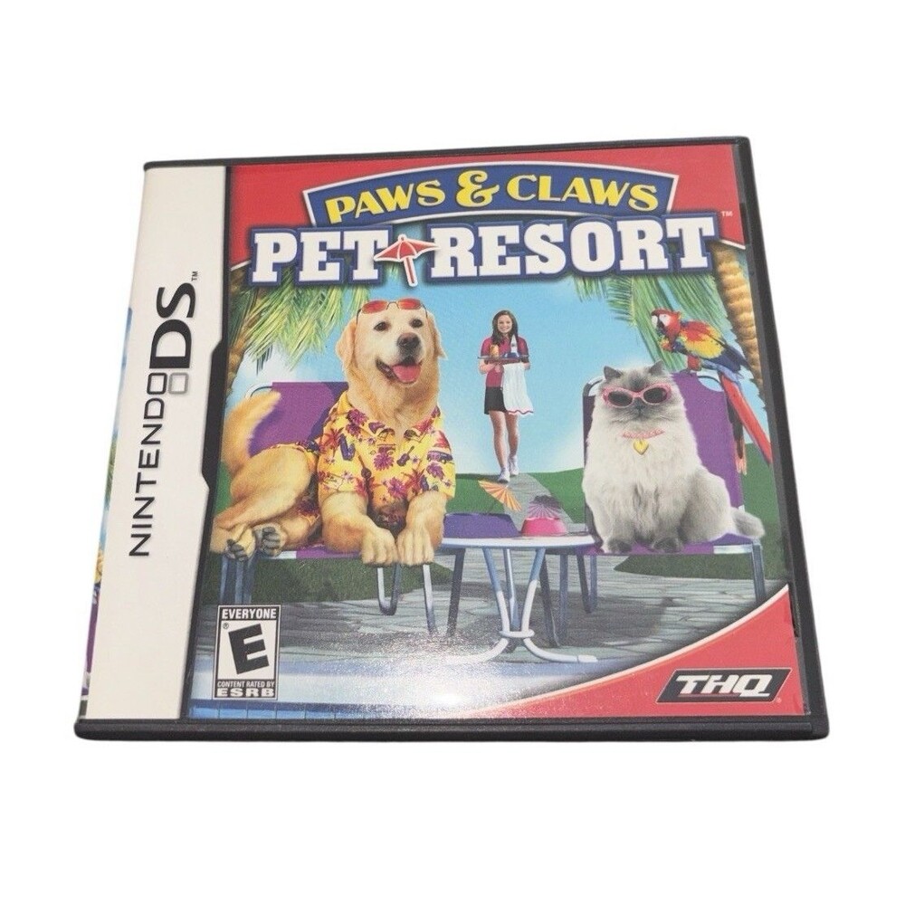 Paws and Claws Pet Resort Nintendo DS Game With Case & Manual 2007